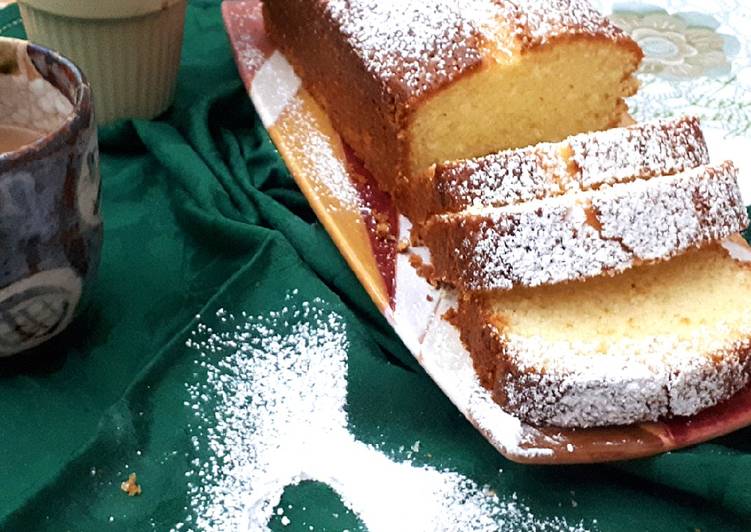 Plumcake al limone senza burro