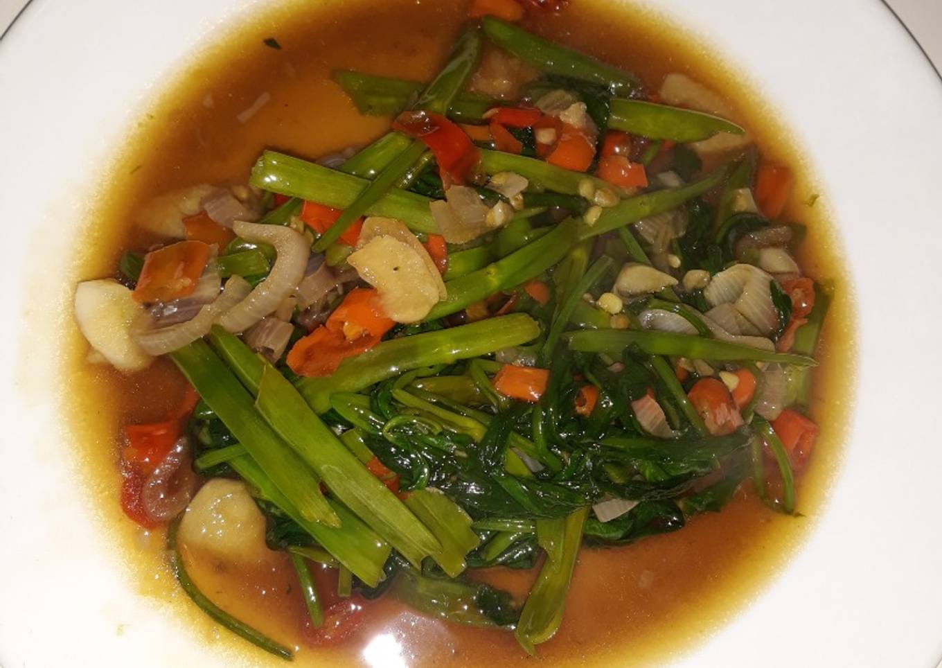Saus Tiram Cah Kangkung: