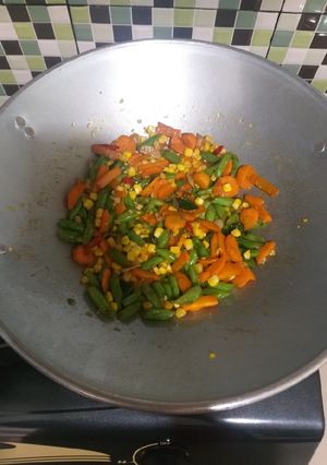 Foto resep 81.Tumis Buncis Wortel Jagung