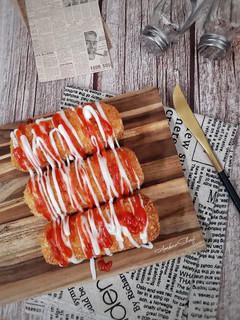 Foto resep Corndog Roti Tawar
