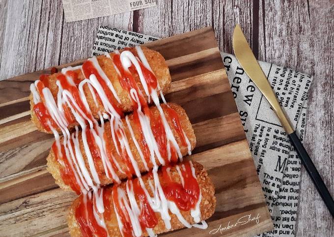 Bagaimana cara bikin Corndog Roti Tawar yang lezat