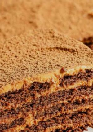 Una foto de Chocotorta