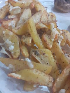 عکسی از دستور سیب زمینی در فر😋