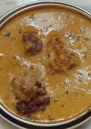 A picture of Paneer kofte qurma/ Korma.