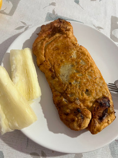 Una foto de Marinera con mandioca