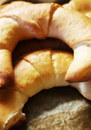 Vajas tejes kifli recept fotója
