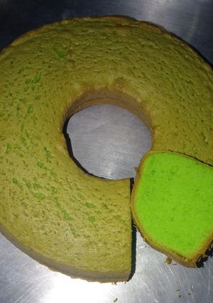 Foto resep #reseppertamaku bolu pandan