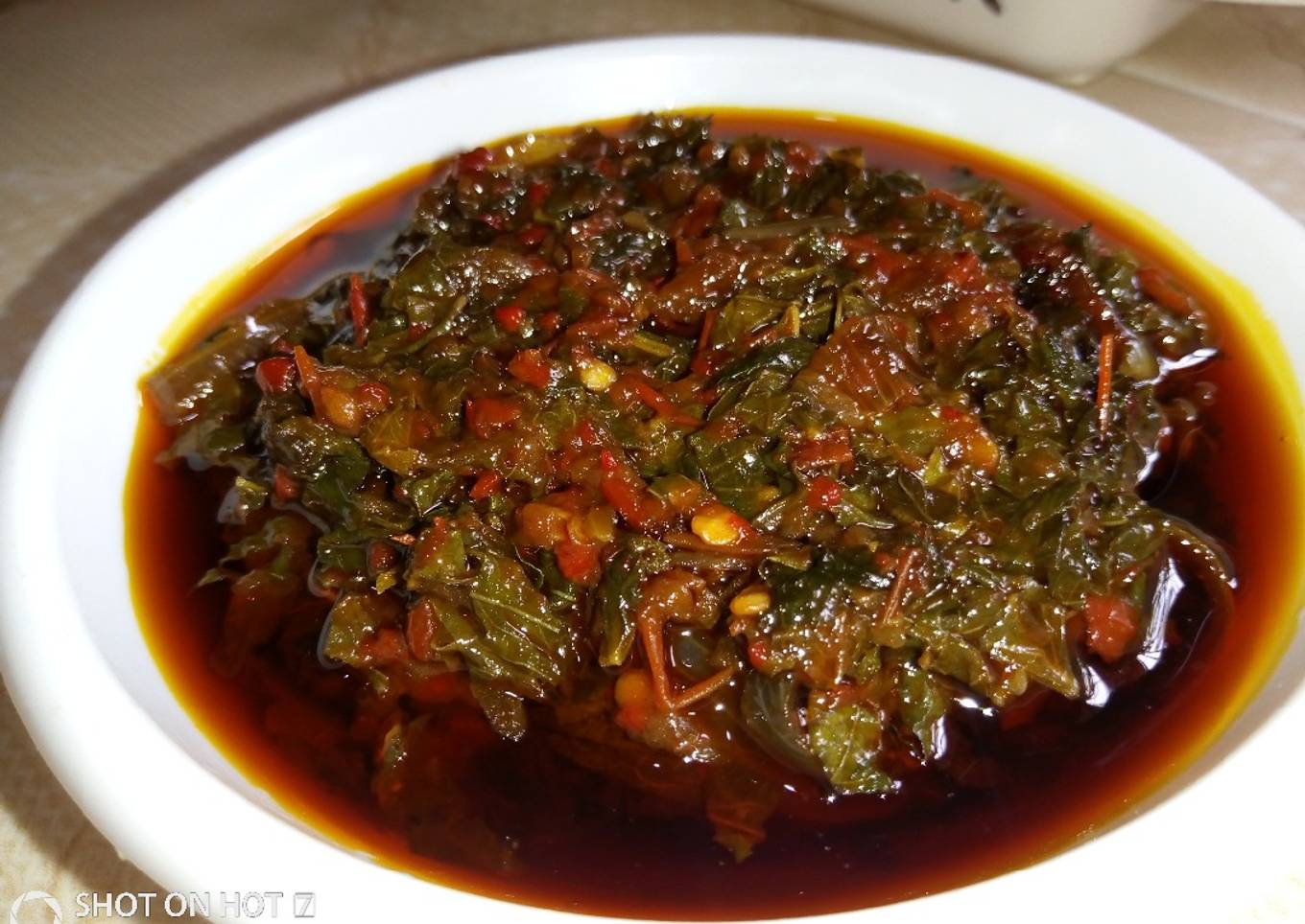 Spinach soup