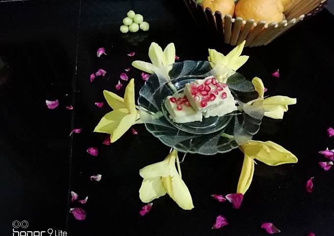 Badam paneer sandesh