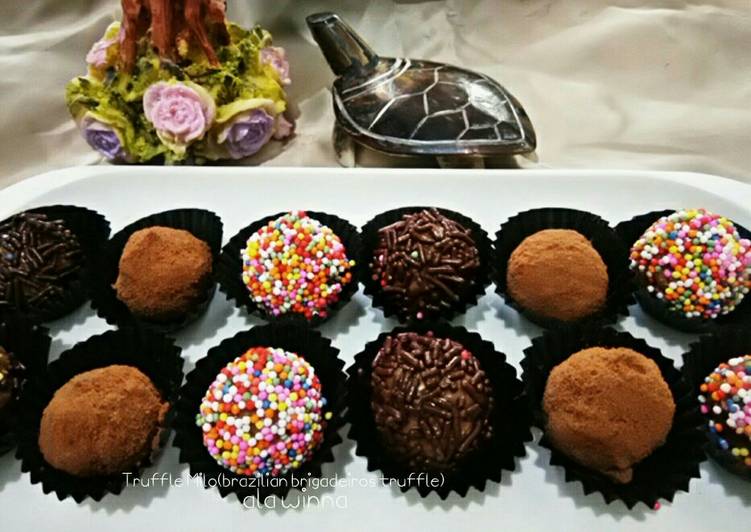 58.Truffle Milo (brazilian brigadeiros chocolate truffle)