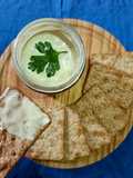 Mayonesa casera con perejil