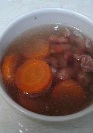 Foto resep Sup sapi kacang jogo