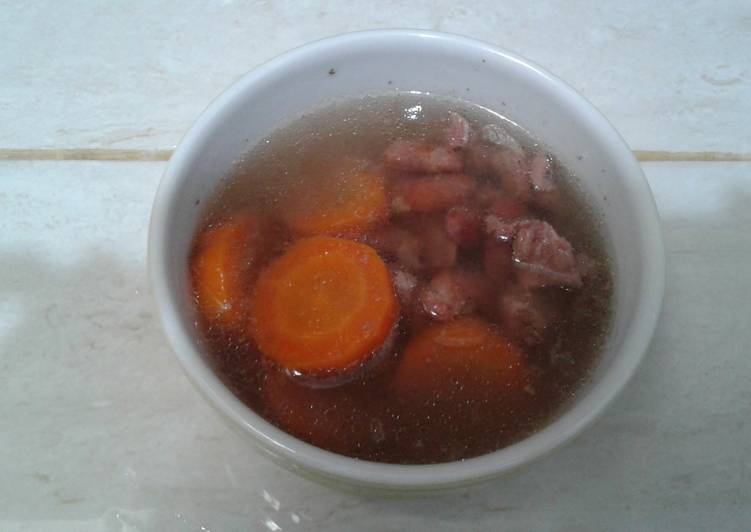 Sup sapi kacang jogo