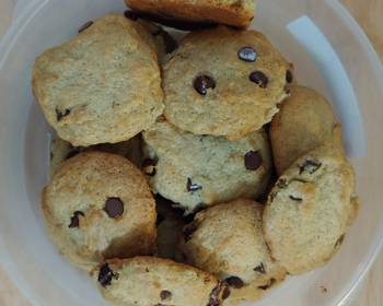 Easy Recipe Banana Chocolate Chip Cookies Home Style