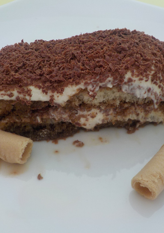 Una foto de Tiramisú Italiano casero