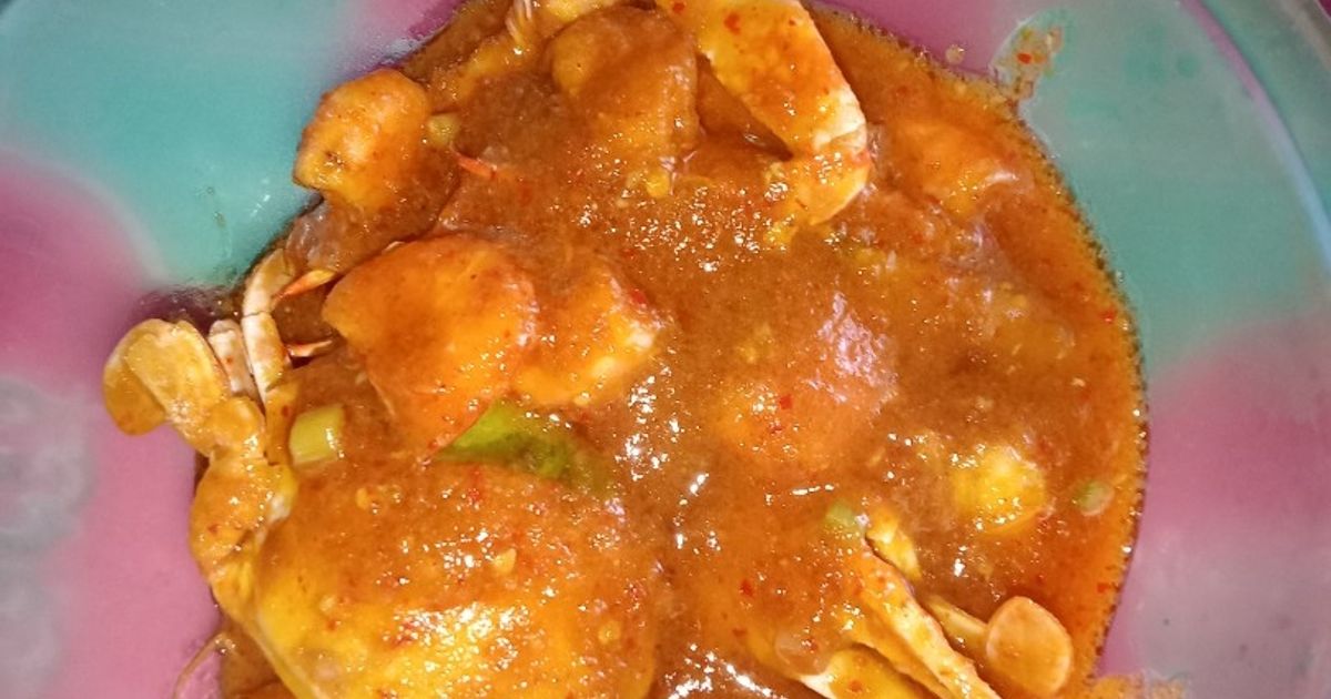 Kepiting saus Padang simple