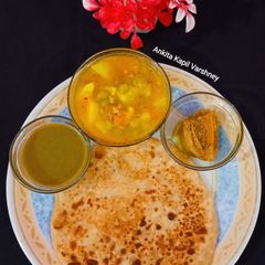 A picture of Aloo Paratha.