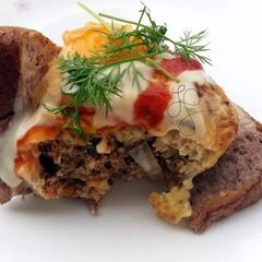 A picture of Egg Burger Sandwich.