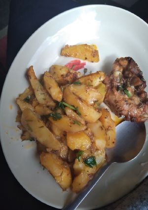 A picture of Sauteed Paprika potatoes.