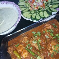 A picture of Koyla Karahi ❤😍.