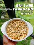 Biji Labu Panggang (cemilan diet)