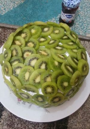 صورة لوصفة تورته الكيوى