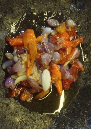Foto resep Yang berawalan huruf S "Sambal Sunda/ sambal dower"