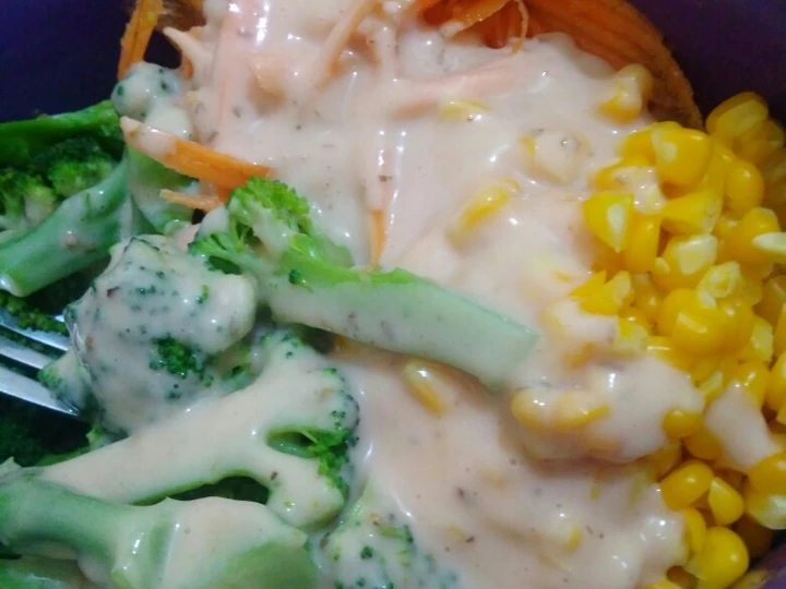 Cara Sederhana Menyiapkan Resep  Salad Sayur Simple yang Lezat, Enak