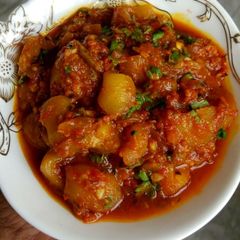 Bharva masala tinde A picture of Bharva masala tinde.