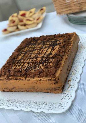 Una foto de Chocotorta