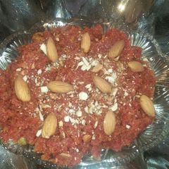 Gajar ka halwa A picture of Gajar ka halwa.