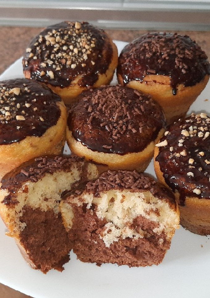 Una foto de Bizcochitos esponjosos con sabor de chocolate