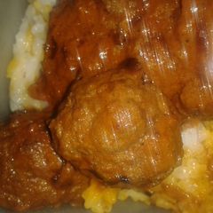 A picture of Meat balls Biriani # Festive Dish Contest _ Mombasa#.