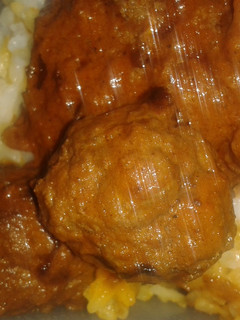 A picture of Meat balls Biriani # Festive Dish Contest _ Mombasa#.