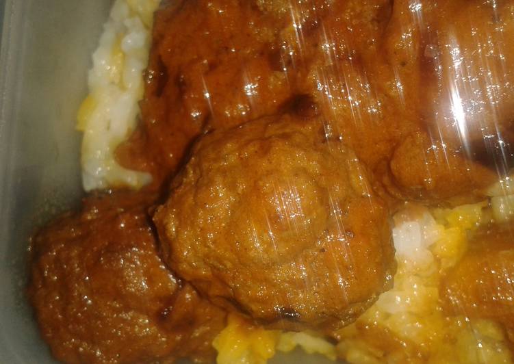 Recipe of Speedy Meat balls Biriani # Festive Dish Contest _ Mombasa#