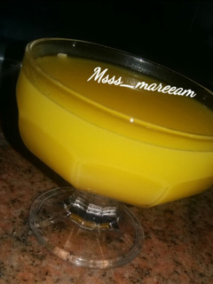 A picture of Mango Lassi.