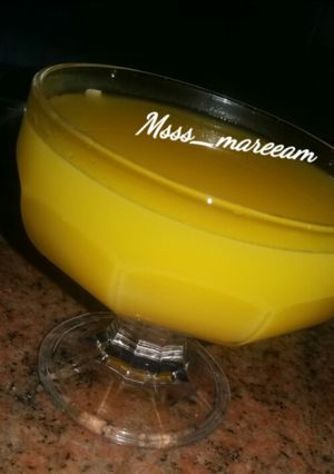 A picture of Mango Lassi.