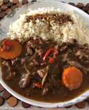 Carne guisada con cerveza negra
