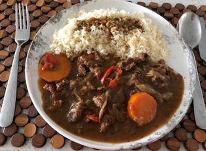 Una foto de Carne guisada con cerveza negra