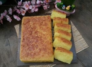 Foto resep Bingka singkong panggang