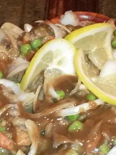 Lencsesaláta, mustáros öntettel recept fotója