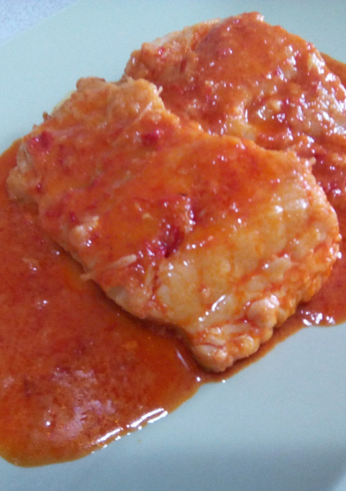 Una foto de Bacalao a la vizcaína a mi manera