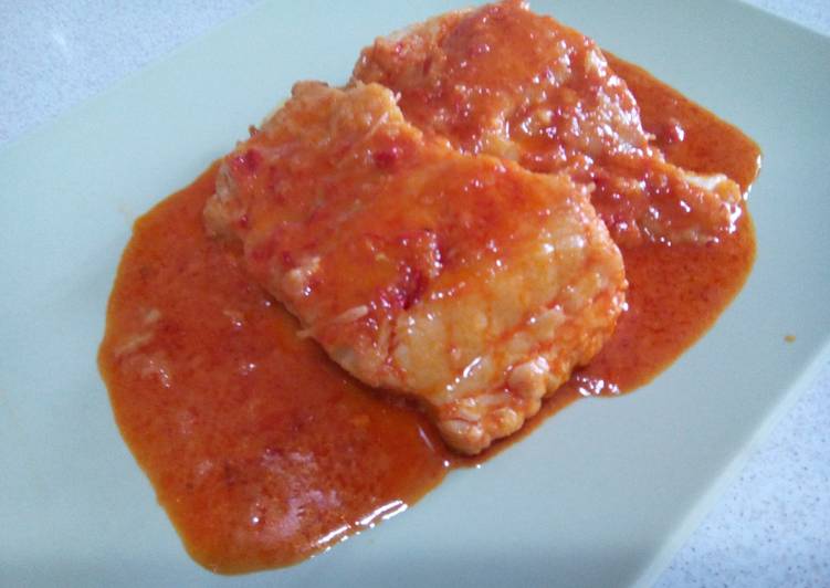 Bacalao a la vizcaína a mi manera