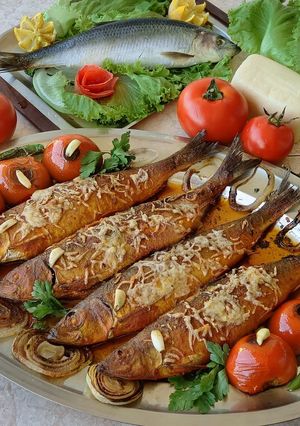 Hering balkáni módon recept fotója