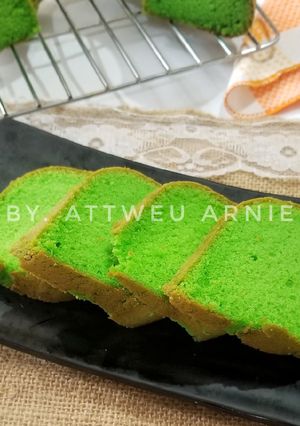 Foto resep Anti gagal bolu pandan halus lembut mengembang