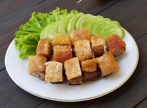 Foto resep Roast pork belly