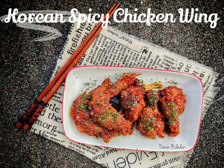Wajib coba! Bagaimana cara memasak Korean Spicy Wing  gurih