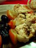 Brochetas de pollo estilo Libanes  (Shish Kababs Farrush)