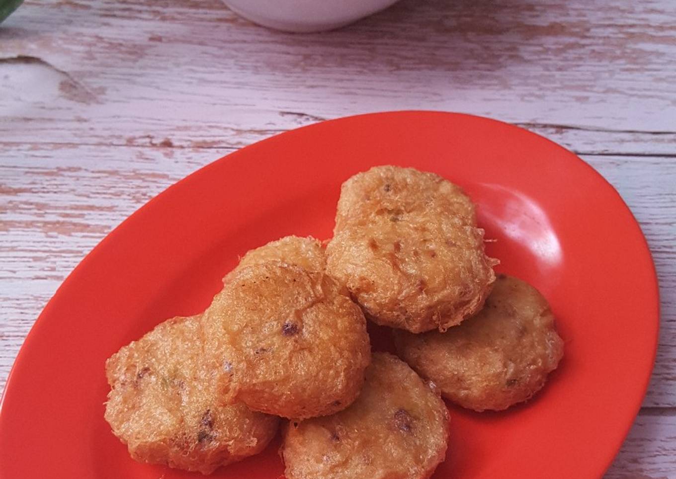 Perkedel Kentang Bawang Goreng