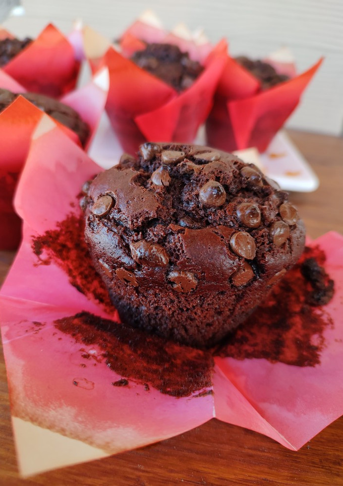 Una foto de Muffins de chocolate (tipo Starbucks)
